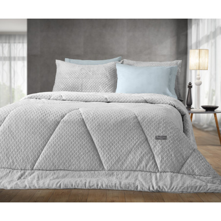 Κουβερτοπάπλωμα Ημίδιπλο Saint Clair Baroque Silver 180x240