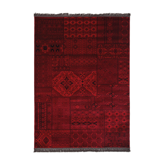 Χαλί Royal Carpet Afgan 7675A D.RED 200x250