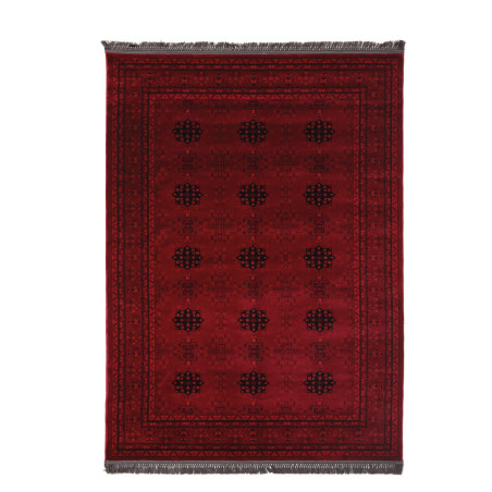 Χαλί Royal Carpet Afgan 8127A D.RED 100x160