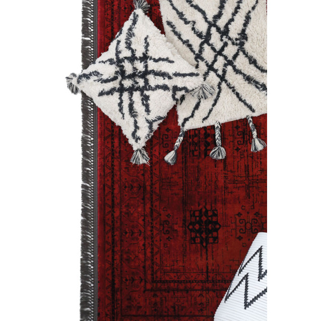 Χαλί Στρόγγυλο Royal Carpet Afgan 8127G RED...