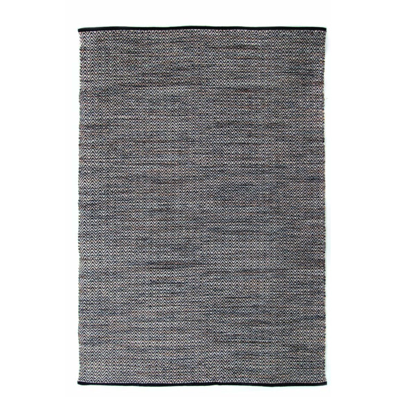 Χαλί Royal Carpet Urban Cotton Kilim Venza Black 130x190