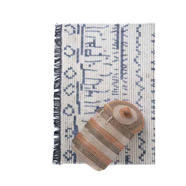 Χαλί Royal Carpet Iris 191 CREAM BLUE 160x230