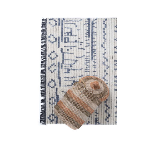 Χαλί Royal Carpet Iris 191 CREAM BLUE 160x230