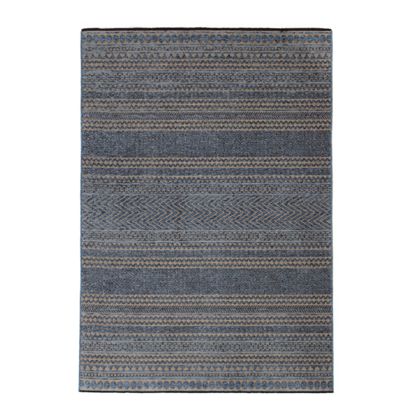 Χαλί Διάδρομος Royal Carpet Gloria Cotton Blue 34 65x200