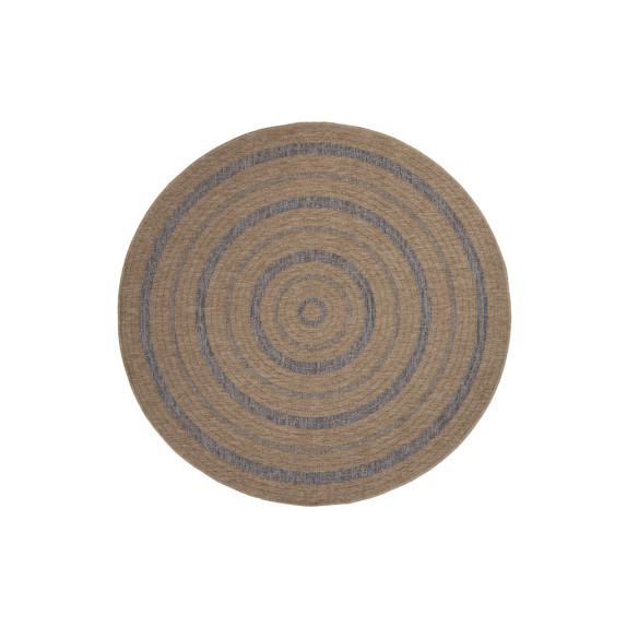 Χαλί Ψάθινο Στρόγγυλο Royal Carpet Avanos 8863 Denim Δ160