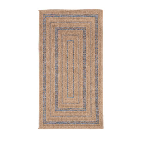 Χαλί Διάδρομος Ψάθινο Royal Carpet Avanos 8863 Denim 80x150