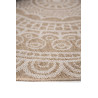 Χαλί Ψάθινο Στρόγγυλο Royal Carpet Avanos 8893 White Δ200