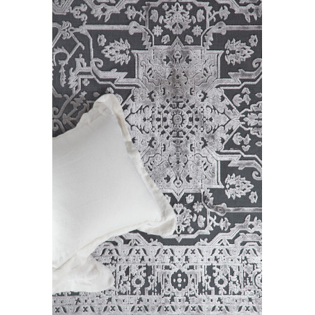 Χαλί Royal Carpet Lotus Summer 2927 Black Grey 160x230
