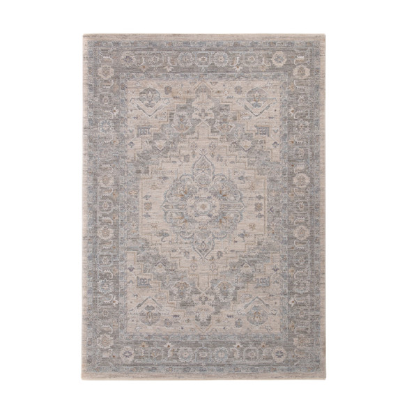Κλασικό Χαλί Tabriz 647 L-GREY Royal Carpet - 240 x 360 cm