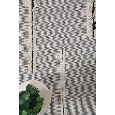 Χαλί Naturel 1026 BLACK COTTON Royal Carpet - 160 x 230 cm