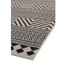 Ψάθα Flox BLACK 7525W Royal Carpet - 67 x 240 cm