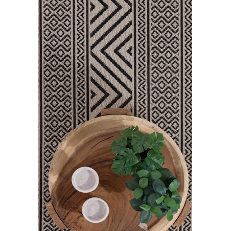 Ψάθα Flox BLACK 7525W Royal Carpet - 200 x 285 cm