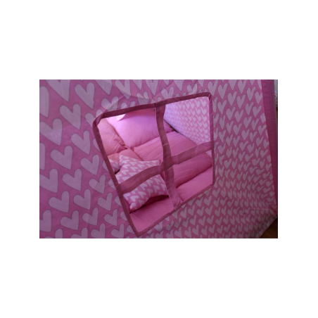 Παραμυθένια Παιδική Σκηνή Υφασμάτινη Μεγάλη BabyBliss Με Παχύ Στρώμα Και Μαξιλαράκια Follow Your Heart