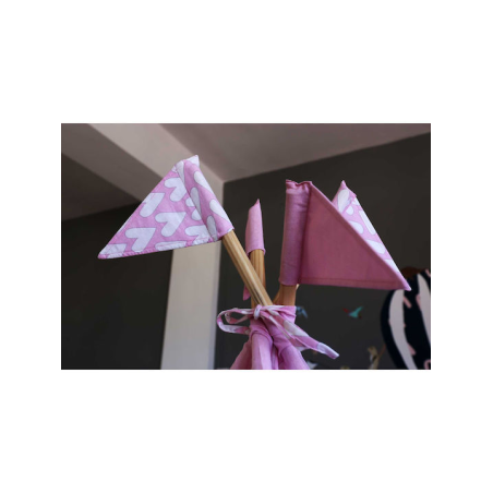 Παραμυθένια Παιδική Σκηνή Υφασμάτινη Μεγάλη BabyBliss Με Παχύ Στρώμα Και Μαξιλαράκια Follow Your Heart