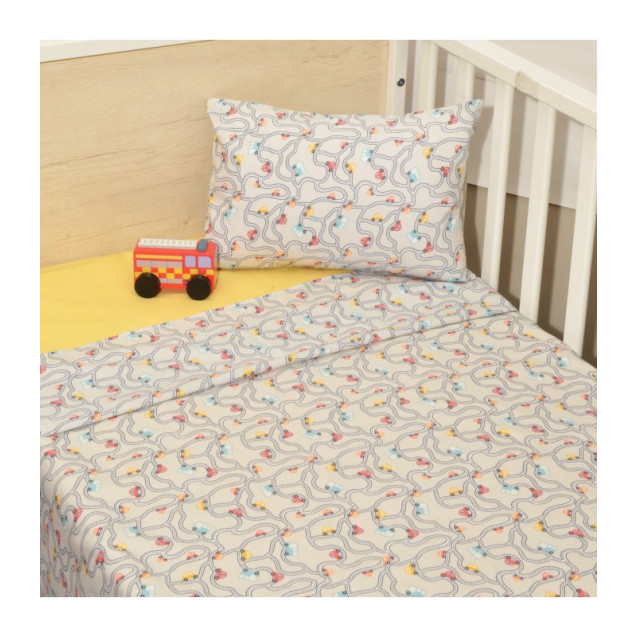 Oliver Baby Σχέδιο 214 Σεντόνια Λίκνου Εμπριμέ...