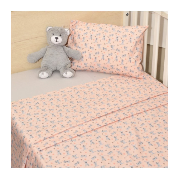 Oliver Baby Σχέδιο 215 Σεντόνια Λίκνου Εμπριμέ 100%...