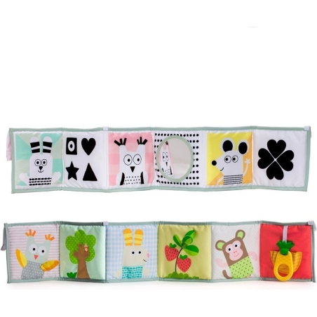 Μαλακό Βιβλίο Taf Toys 3 In 1 Baby Book T-12025