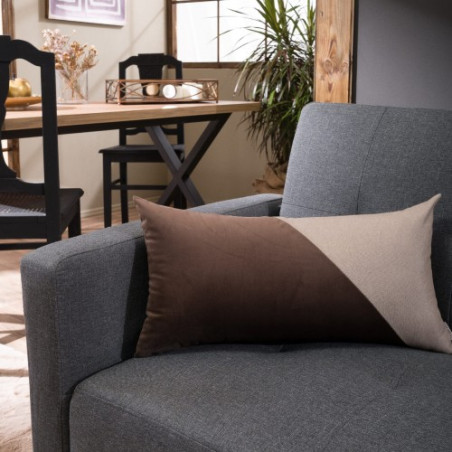 Μαξιλαροθήκη Teoran Minus 03 - 30x60cm με γέμιση