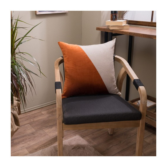 Μαξιλαροθήκη Teoran Minus 05 - 50x50cm με γέμιση