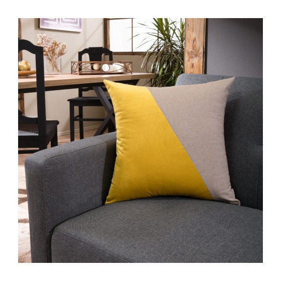 Μαξιλαροθήκη Teoran Minus 14 - 50x50cm με γέμιση