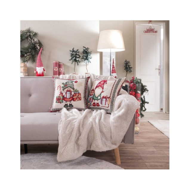 Μαξιλαροθήκη Teoran Steyr - 45x45cm με γέμιση