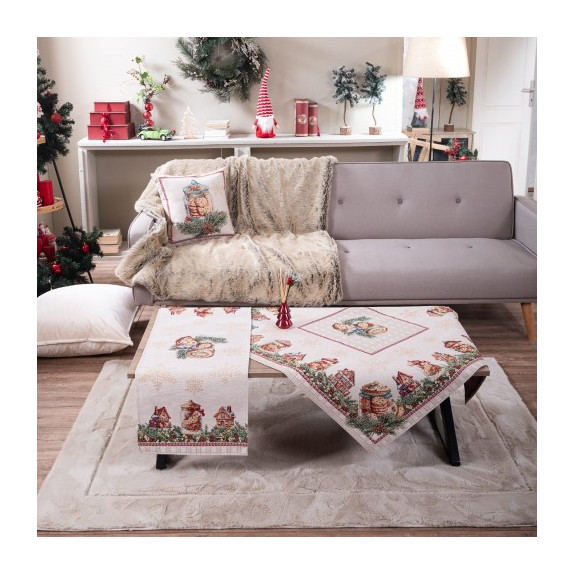 Καρέ & Τραβέρσα Teoran  Leoben (Σετ 2τεμ-) - 100x100cm...