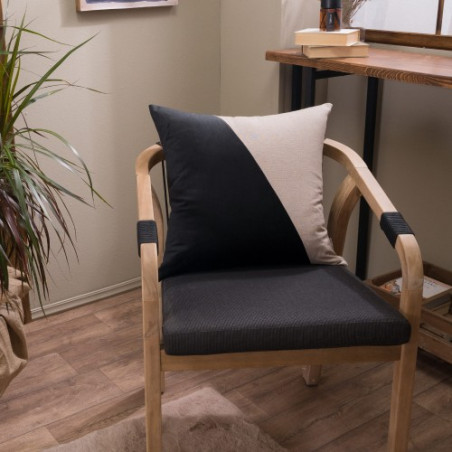 Μαξιλαροθήκη Teoran Minus 06 - 50x50cm με γέμιση