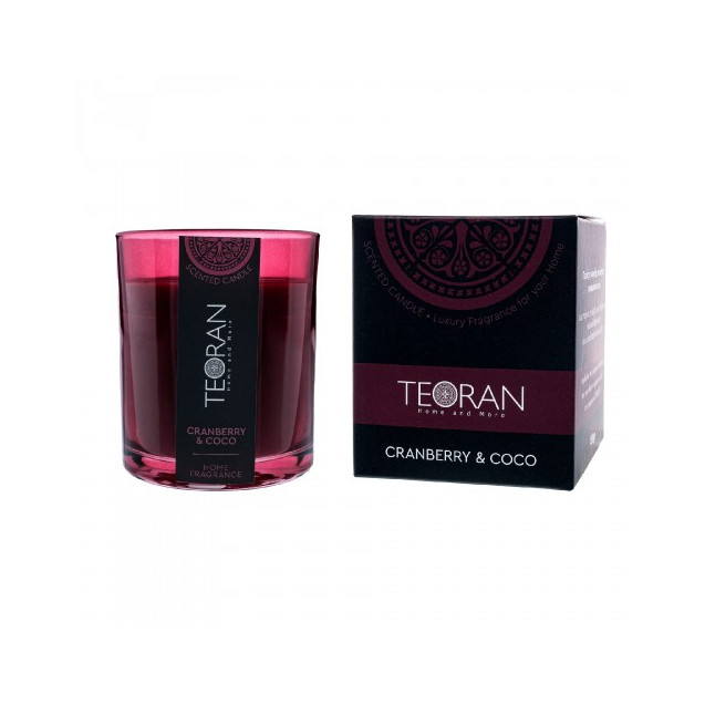 Αρωματικο κερί Teoran Cranberry Coco στρόγγυλο...