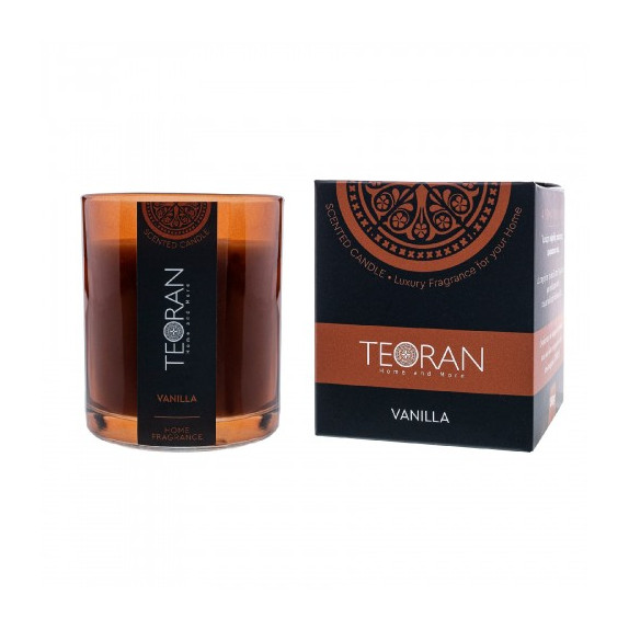 Αρωματικο κερί Teoran Vanilla στρόγγυλο 130γρ - Κυκλικό...