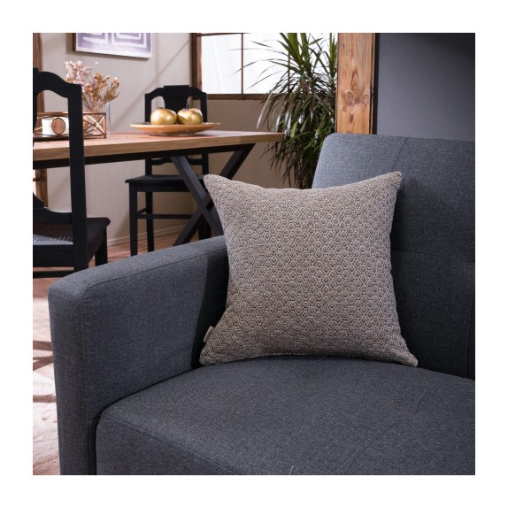 Μαξιλαροθήκη Teoran Michigan 14 - 65x65cm δαπέδου με γέμιση