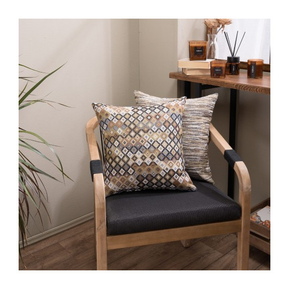 Μαξιλαροθήκη Teoran Carmona - 45x45cm με γέμιση