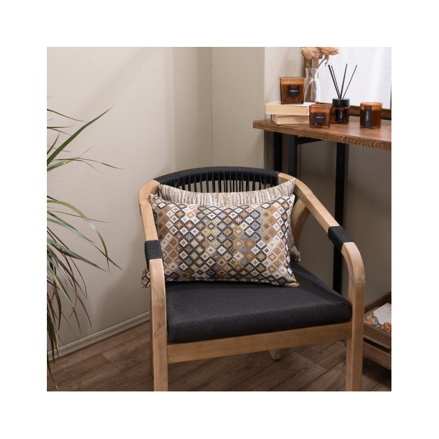 Μαξιλαροθήκη Teoran Carmona - 45x45cm με γέμιση