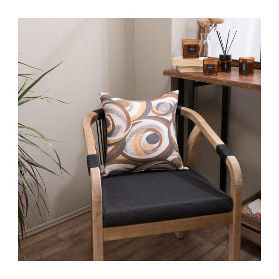 Μαξιλαροθήκη Teoran Merida - 65x65cm δαπέδου με γέμιση