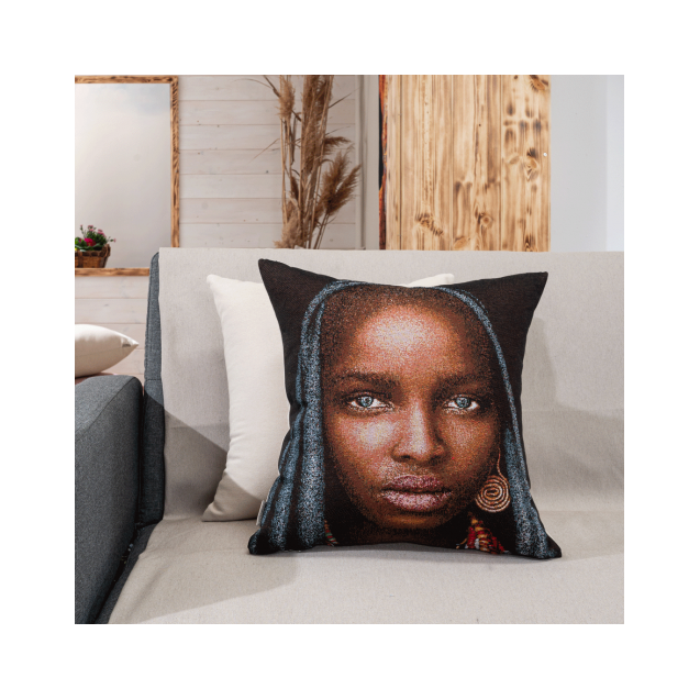 Μαξιλαροθήκη Teoran Ikona 01 - 45x45cm με γέμιση