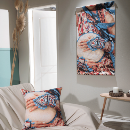 Μαξιλαροθήκη Teoran Ikona 04 - 45x45cm