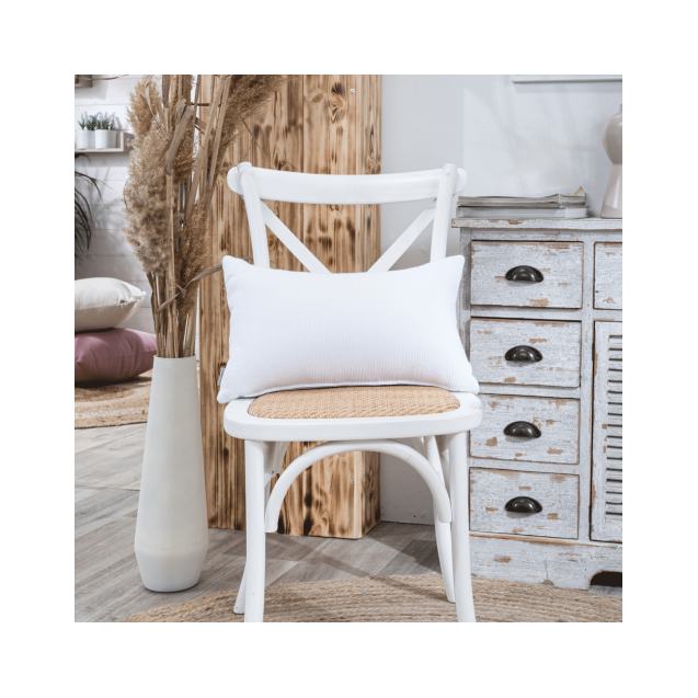 Μαξιλαροθήκη Teoran Anzio 00 - 43x43cm με γέμιση