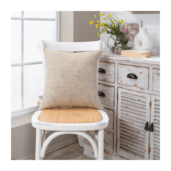 Μαξιλαροθήκη Teoran Anzio 14 - 43x43cm με γέμιση