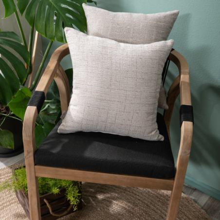 Μαξιλάρι Διακόσμησης TeoranNoto 02 - 65x65cm δαπέδου με γέμιση