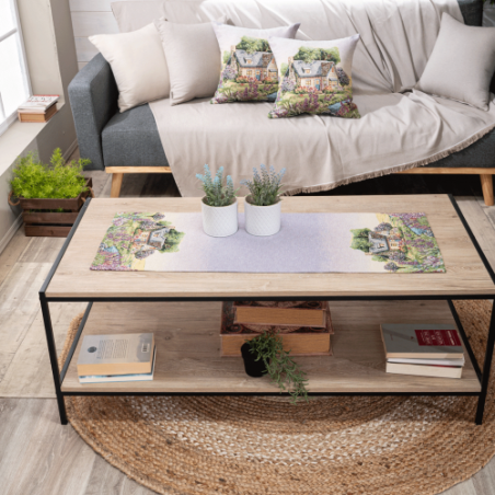 Καρέ & Τραβέρσα Teoran Illano (Σετ 2τεμ-) - 100x100cm & 40x100cm