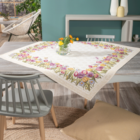 Καρέ & Τραβέρσα Teoran Cambello (Σετ 2τεμ-) - 100x100cm & 40x100cm