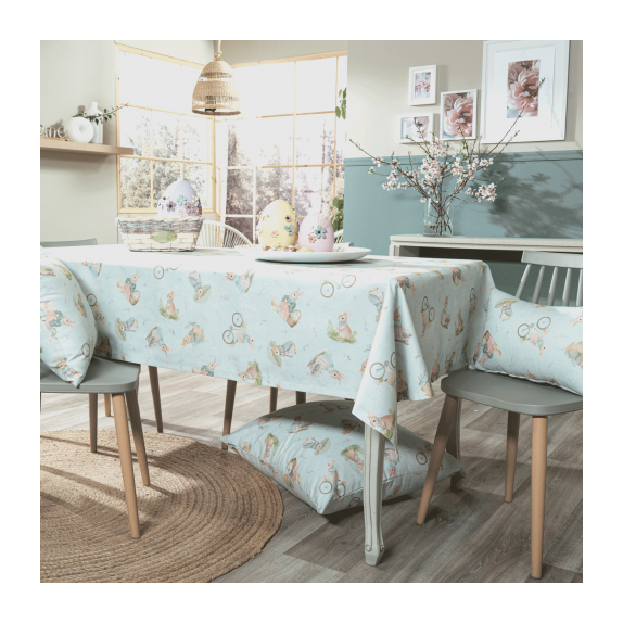 Τραπεζομάντηλο Teoran Pastel - 135x220cm