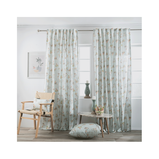 Κουρτίνα Teoran Pastel - 140x275cm