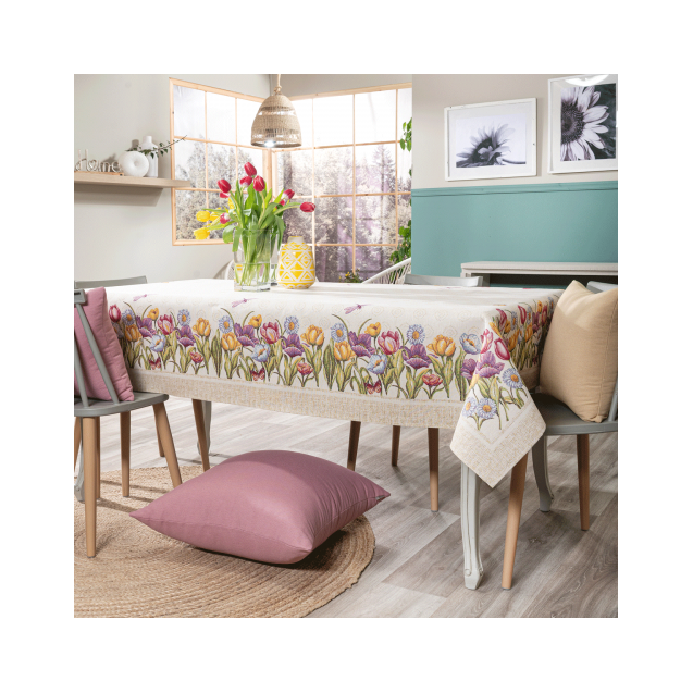 Τραπεζομάντηλο Teoran Cambello - 140x140cm