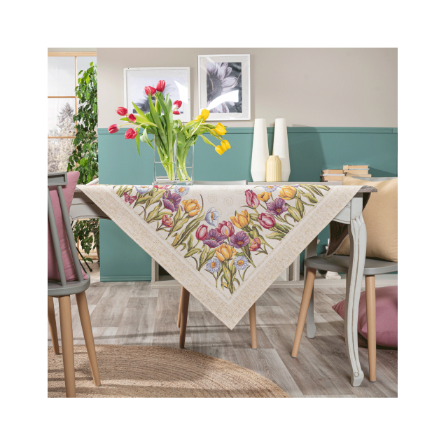 Τραπεζομάντηλο Teoran Cambello - 140x140cm