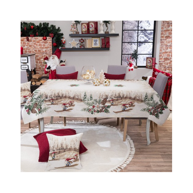 Τραπεζομάντηλο Teoran Suben 140x220