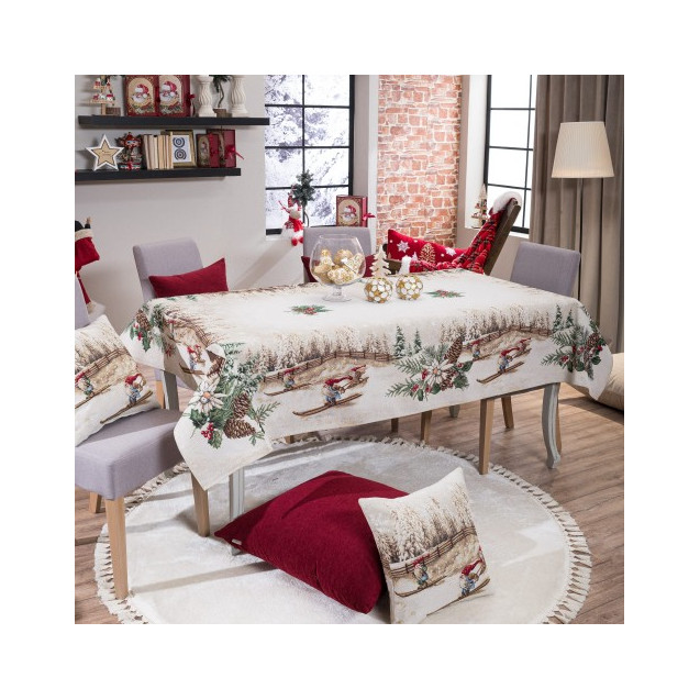 Τραπεζομάντηλο Teoran Suben 140x180