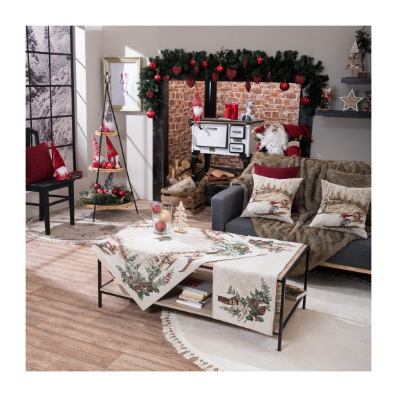 Σετ Καρέ και Runner Teoran Suben 100x100 & 40x100