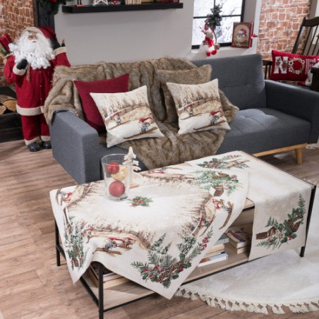 Σετ Καρέ και Runner Teoran Suben 100x100 & 40x100