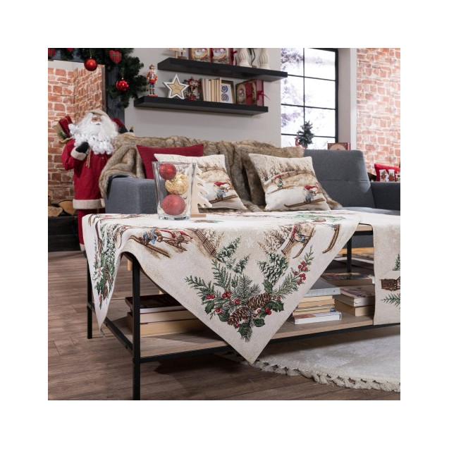 Σετ Καρέ και Runner Teoran Suben 100x100 & 40x100