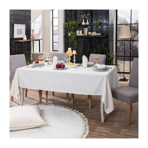 Τραπεζομάντηλο Teoran Abelie 140x180